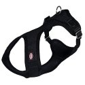 TRIXIE Comfort Soft touring petnešos, XXS-XS 28-40cm/15mm, juodos