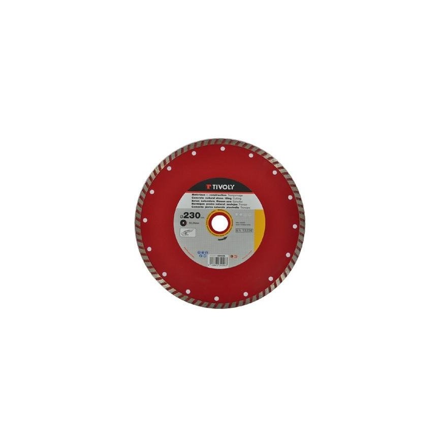 Deimantinis diskas Tivoly turbo 125x22,2mm