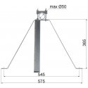 Delta WALL BRACKET OMP-50L40 Delta WALL BRACKET OMP-50L40