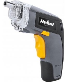 Wireless screwdriver Rebel RB-1001 3.6V 1300mAh with accessories - 27 items