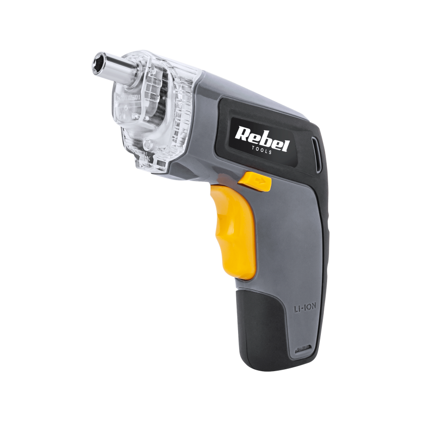 Wireless screwdriver Rebel RB-1001 3.6V 1300mAh with accessories - 27 items – 2