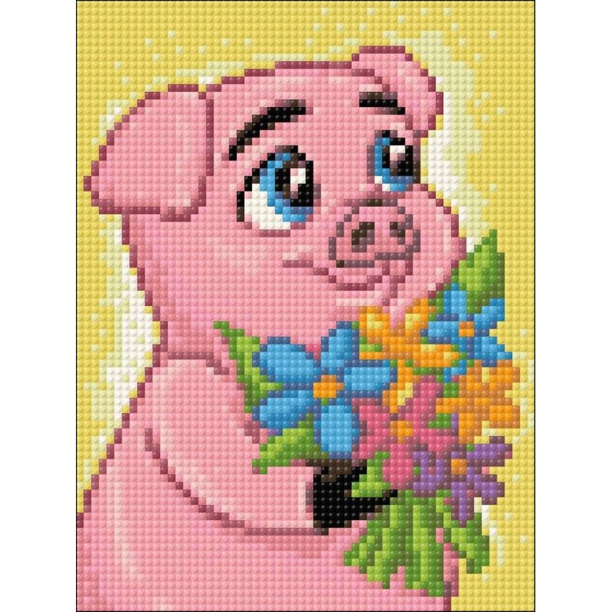 Beldizart Romantiška kiaulytė 15*20 cm WD2294 – 3