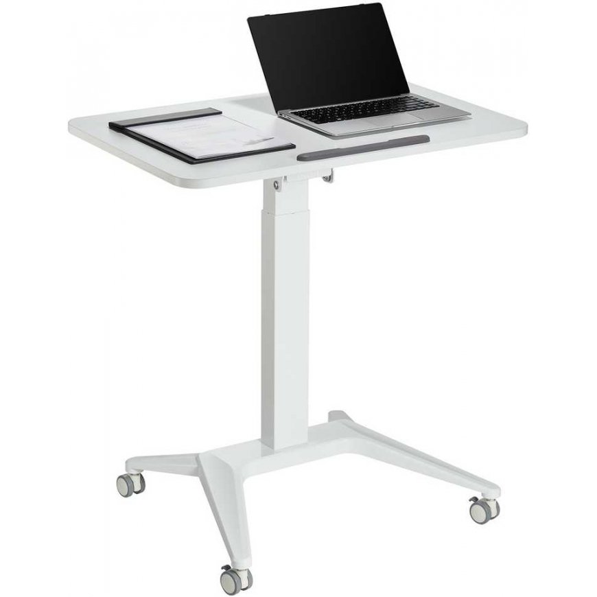 Maclean MC-453 W Mobile Laptop Desk