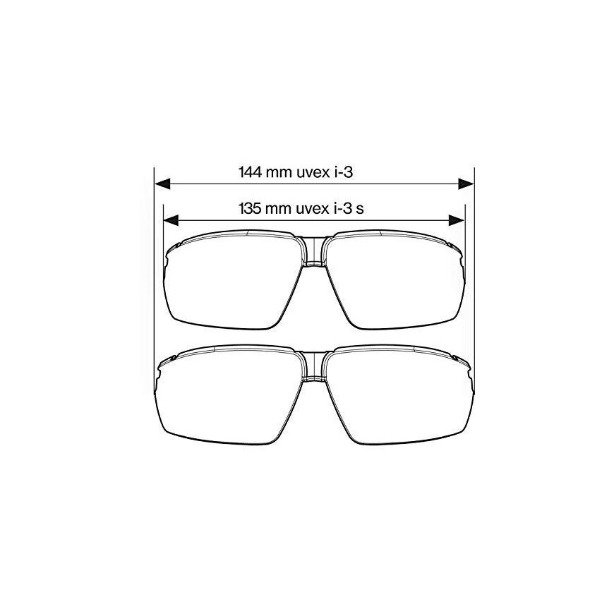 Uvex Safety goggles Uvex i-3 Pheos
