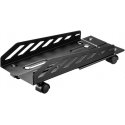 Holder NanoRS480 MacLean Mobile CPU Stand, Adjustable 160-300mm, Matte Black