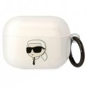 Airpods Pro KLAPHNIKTCT transparent Karl's Head for Karl Lagerfeld