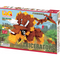 Japanese Educational Constructor LaQ "Dinosaur Triceratops & Pteranodon" (300 parts, 4 "Hamacron" parts (wheels and their axles) Japanese Educational Constructor LaQ "Dinosaur Triceratops & Pteranodon" (300 parts, 4 "Hamacron" parts (wheels and their axles)