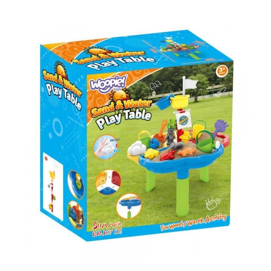 WOOPIE Staliukas Wodny Piaskownica 3w1 Statek Piracki 13 el. – 4