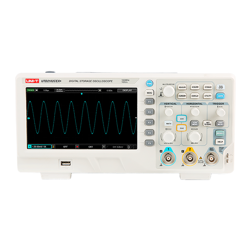Uni-T UTD2202CEX+ osciloskopas – 2