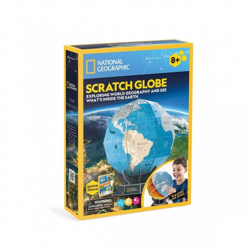 CubicFun 3D Watermelon National Geographic Globe