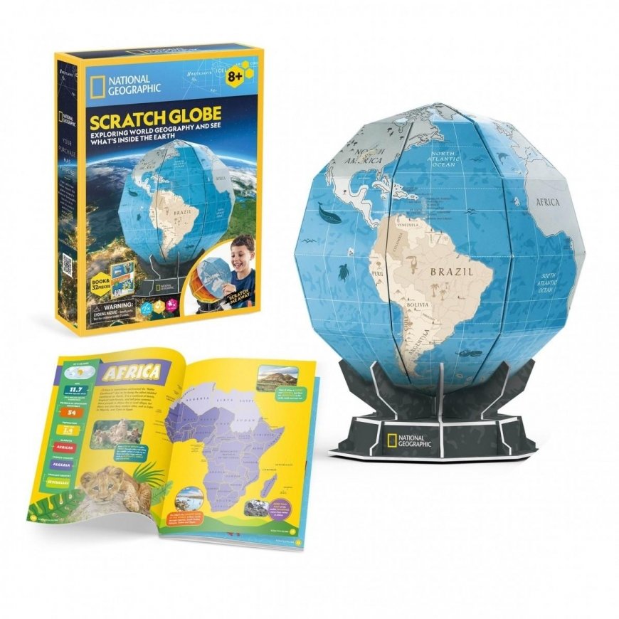 CubicFun 3D Watermelon National Geographic Globe – 2