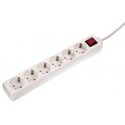 6-socket extension cord with switch AS-SCHWABE 1.4m VV-3G1.5