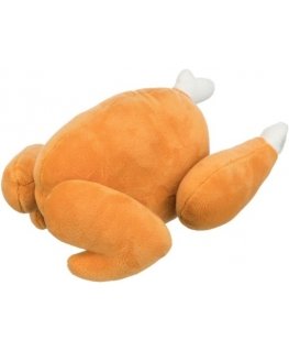 Trixie roast chicken, dog toy, plush, 26 cm, with sound