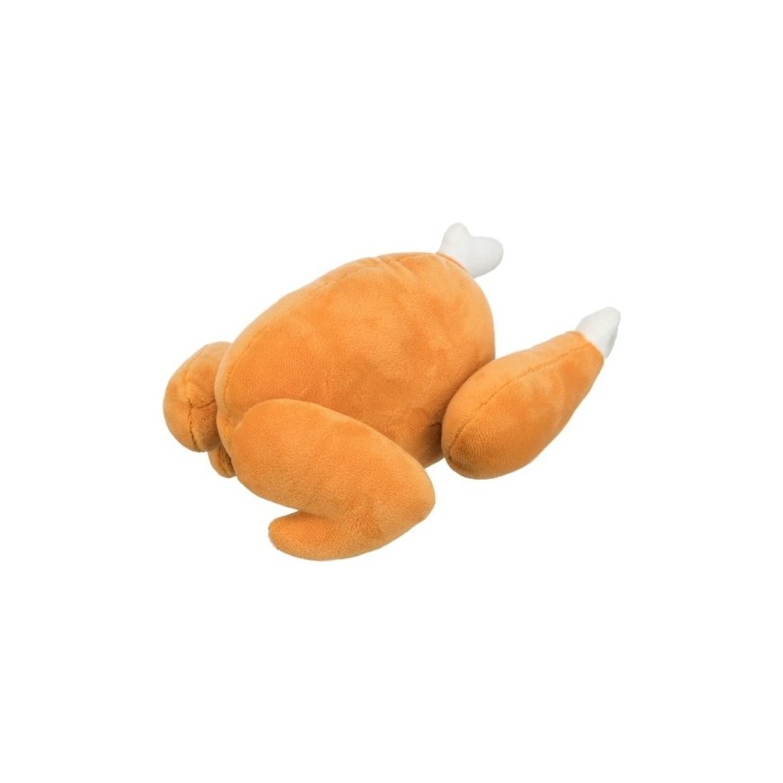 Trixie roast chicken, dog toy, plush, 26 cm, with sound