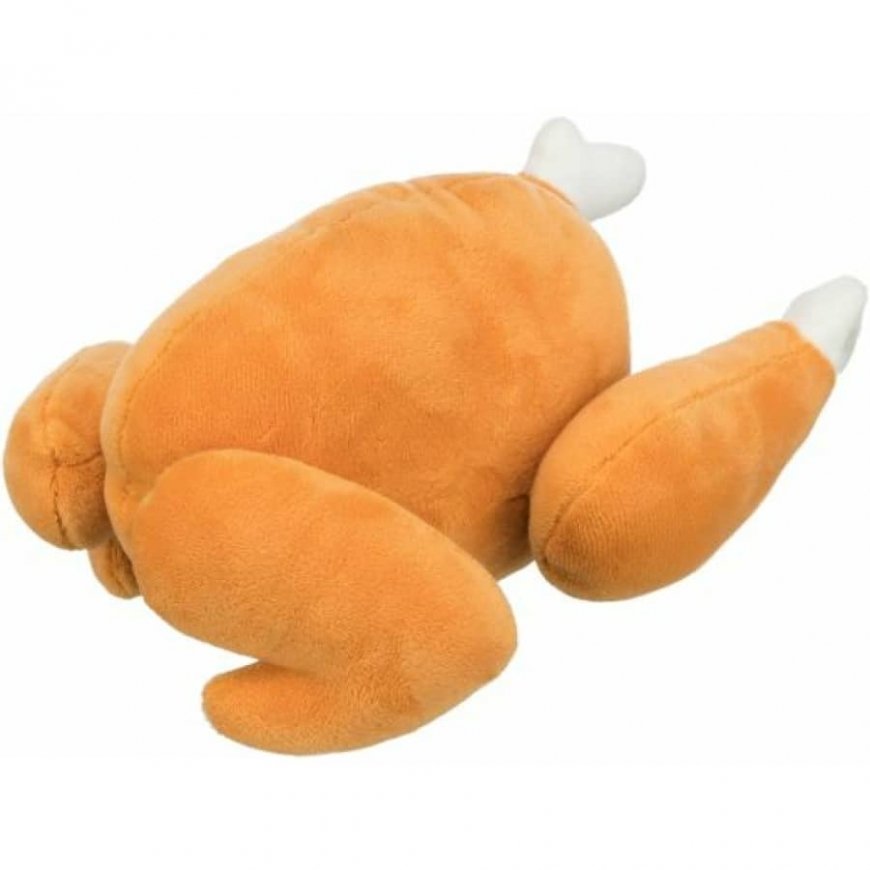 Trixie roast chicken, dog toy, plush, 26 cm, with sound – 2