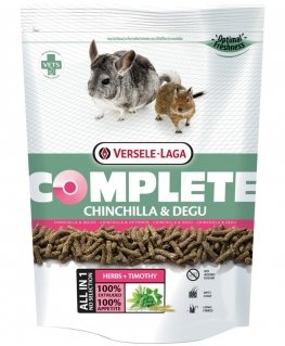 VERSELE LAGA Complete Chinchilla Degu - Food for degus and chinchillas - 8 kg
