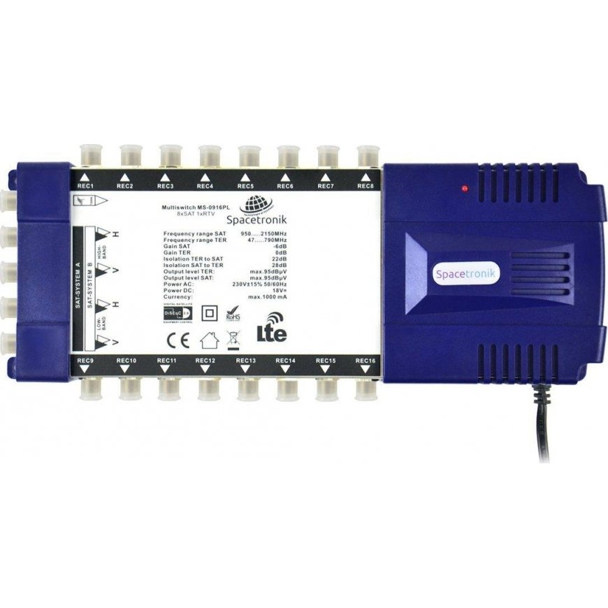 Spacetronik Multiswitch Spacetronik Pro Series MS-0916PL