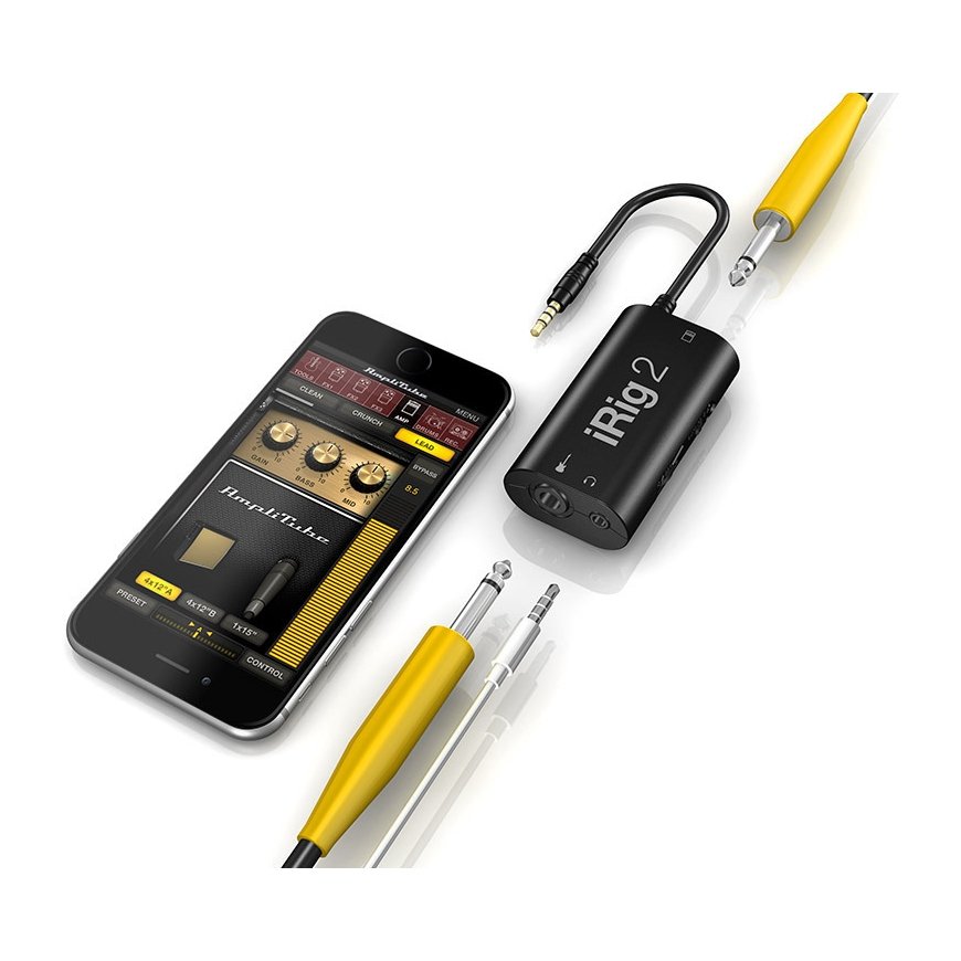 IK Multimedia iRig 2 -kitarasovitin – 2