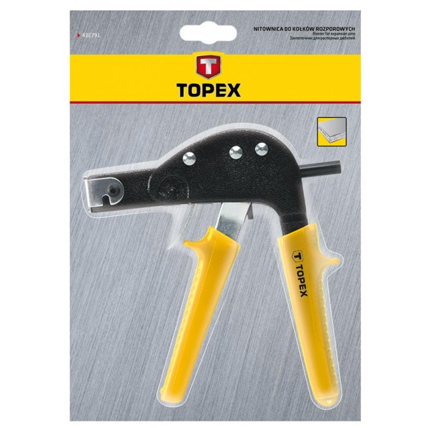 Topex Rivets for plasterboard wall plugs – 3