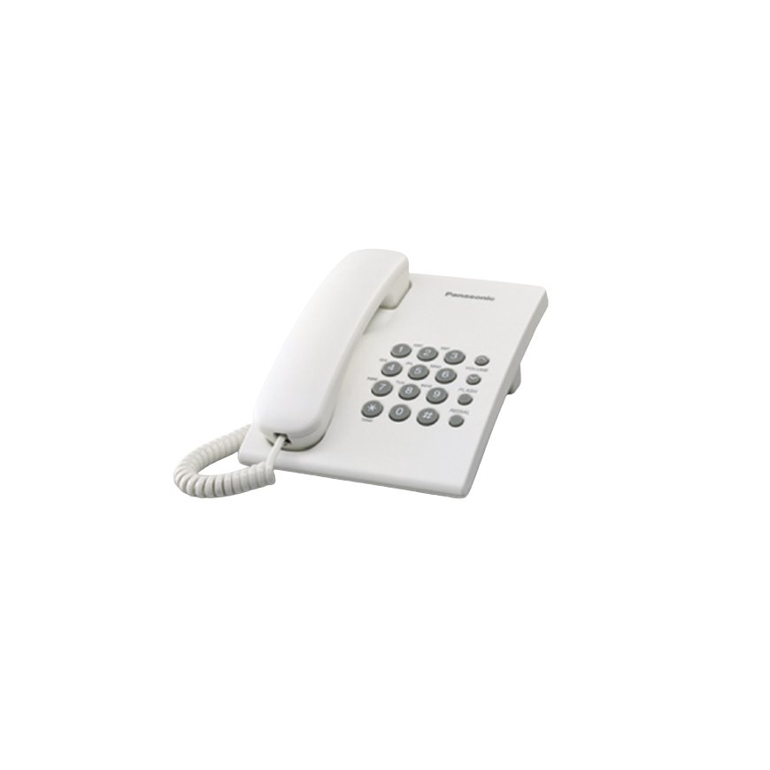 Panasonic KX-TS500 Analoginen puhelin Valkoinen