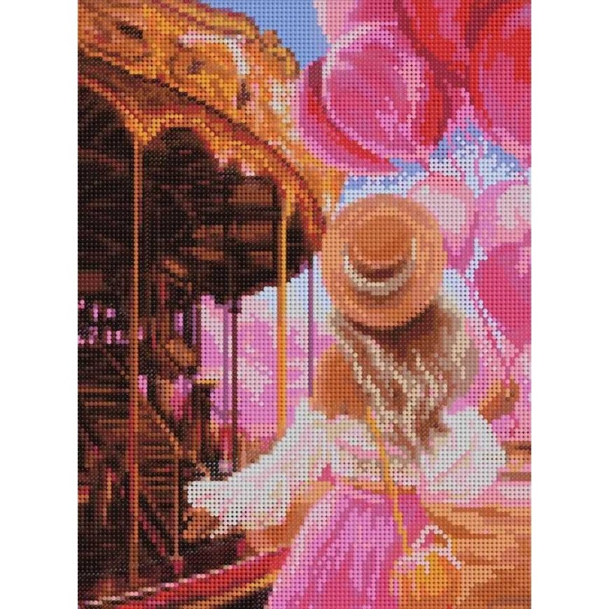 Beldizart Diamond painting with frame "Fairy carousel" 30*40 cm VA001