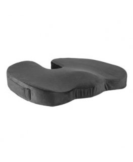 Powerton Orthopedic pillow, pressure-resistant plastic tip, ergonomic, black, memory foam, Powerton