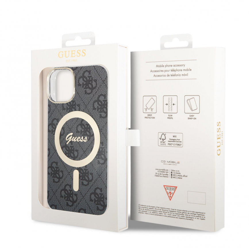 Guess 4G IML MagSafe Compatible Case for iPhone 14 Judas – 5