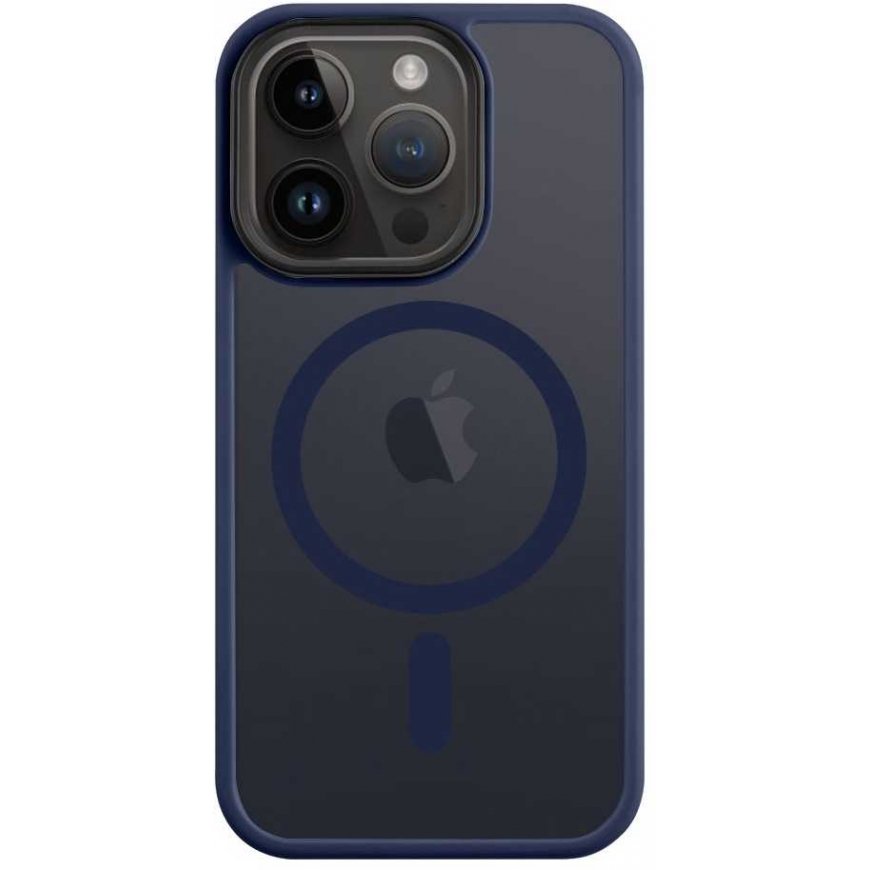 Dėklas Tactical MagForce Hyperstealth dangtelis, skirtas iPhone 14 Pro Deep Mėlyna – 5