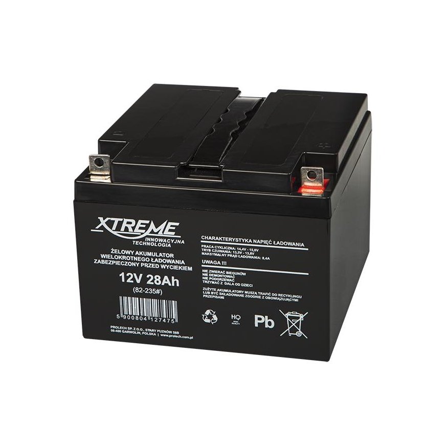 Blow Put Gel battery 12V 28Ah