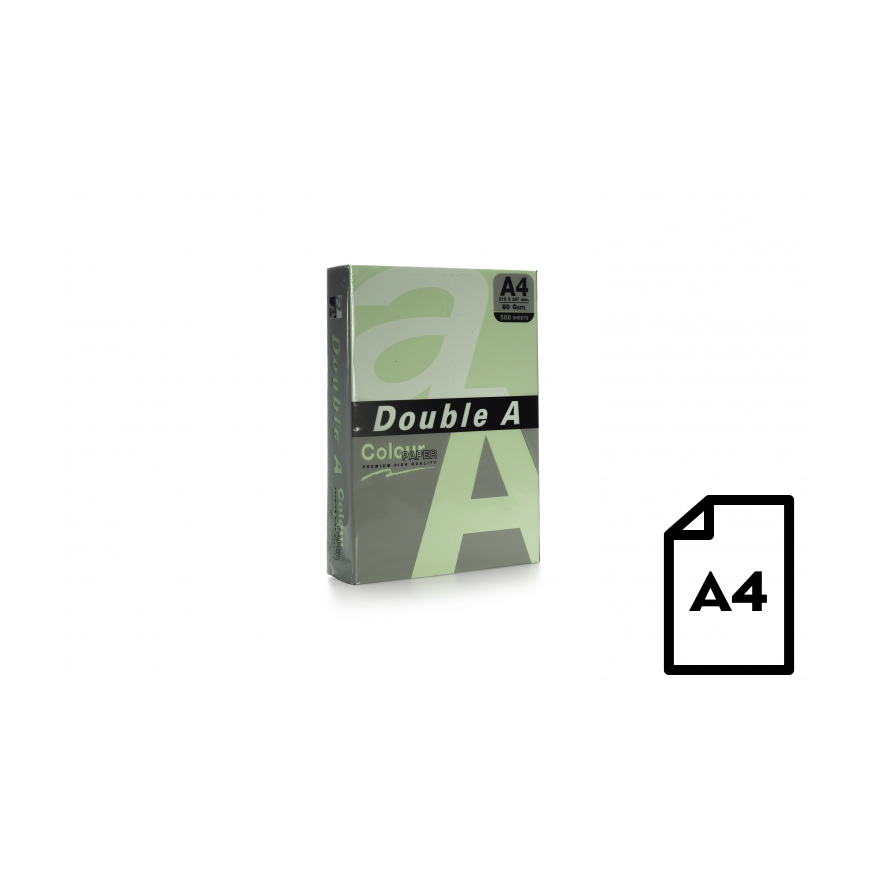 Double A Spalvotas popierius Dvigubas A, 80g, A4, 500 lapų, Lagūna – 4