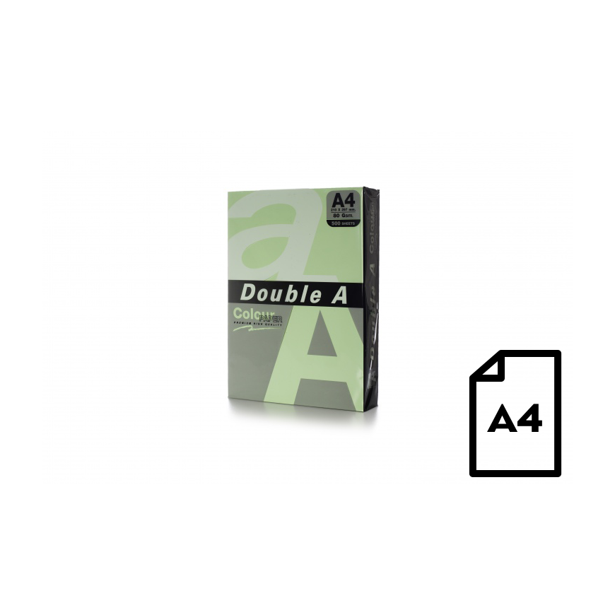 Double A Spalvotas popierius Dvigubas A, 80g, A4, 500 lapų, Lagūna – 5