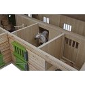 Hipo arklidė arkliams 4 boksai Skalbti 68x77x27cm Hipo arklidė arkliams 4 boksai Skalbti 68x77x27cm