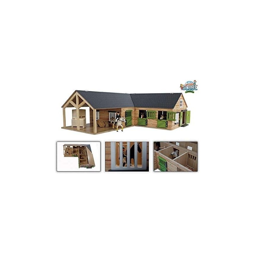 Hippo stable for horses 4 boxes Wash 68x77x27cm – 4