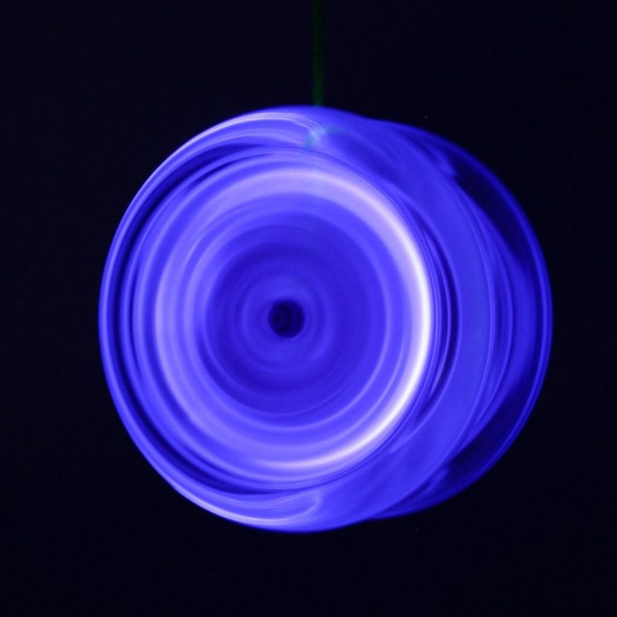 YoYo Spinstar-LED mėlynas, šviečia – 5