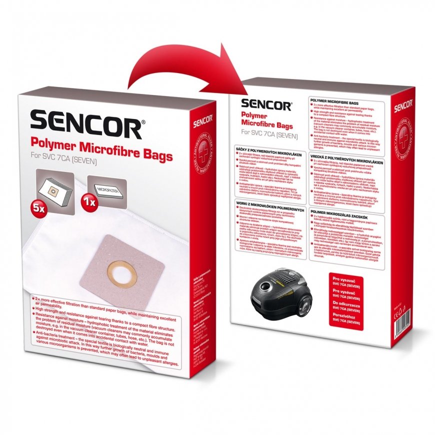 Sencor SVC 7CA (SEVEN) putekļsūcēju aksesuārs