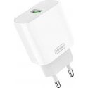 Charger Denmen Charger connected to the network Denmen DC07 + cable USB typ-C white Charger Denmen Charger connected to the network Denmen DC07 + cable USB typ-C white