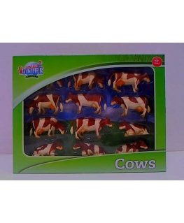 Hipo Farma Krowy 12 pcs brown-white 571968 81000