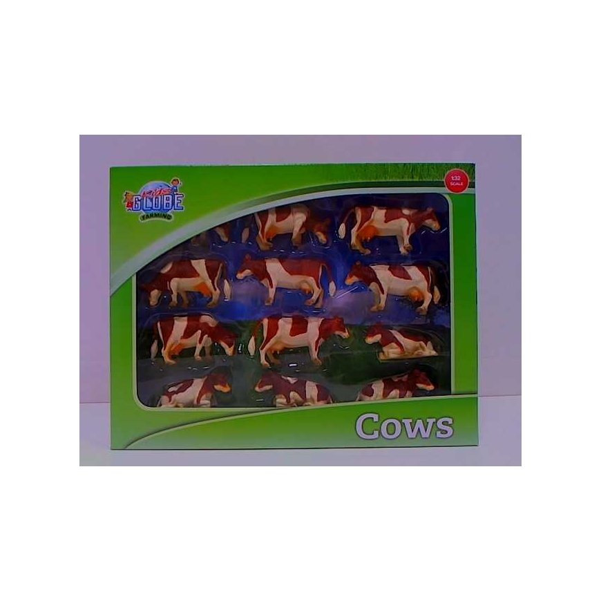 Hipo Farma Krowy 12 pcs brown-white 571968 81000
