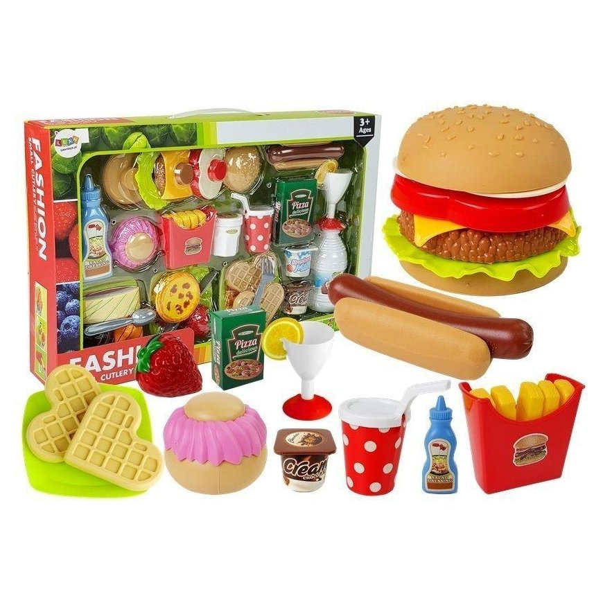 Lean Cars Lean Sport Rinkinys Hamburger su su greitu maistu – 2