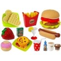 Lean Cars Lean Sport Set Hamburger with fast food