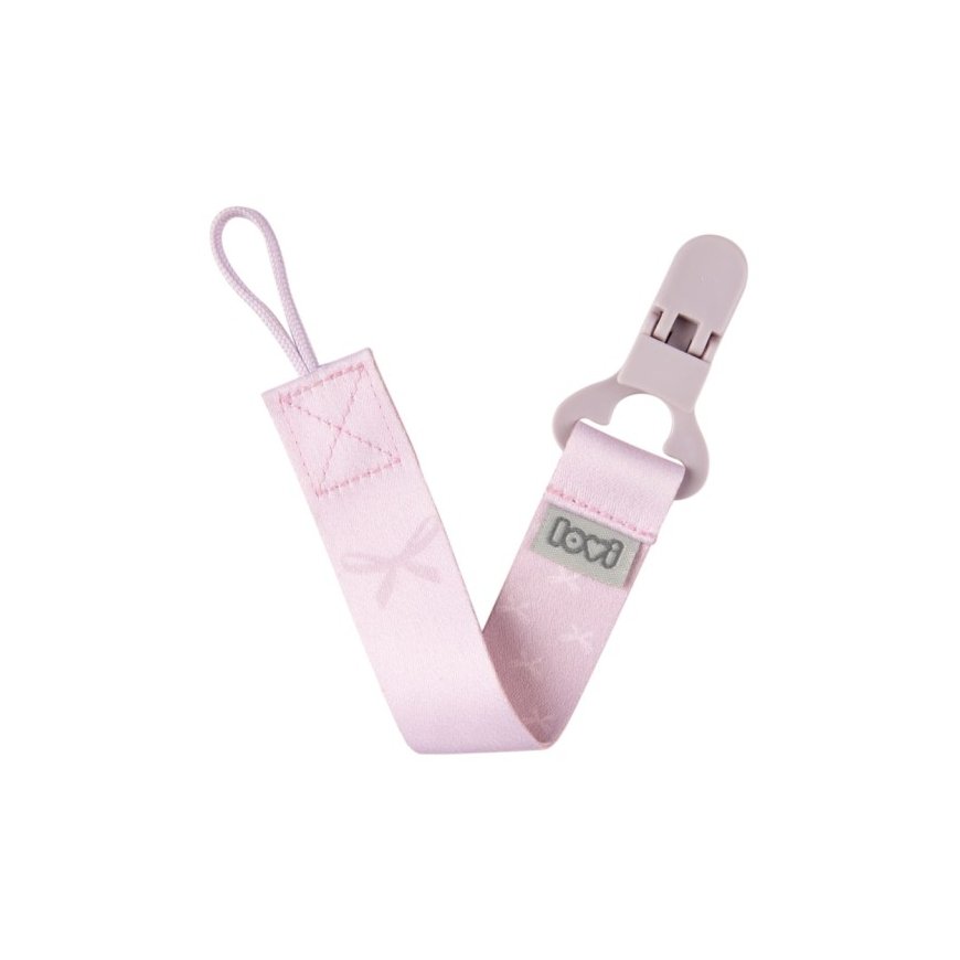 LOVI Children's Shower Soother Clip With Ribbon