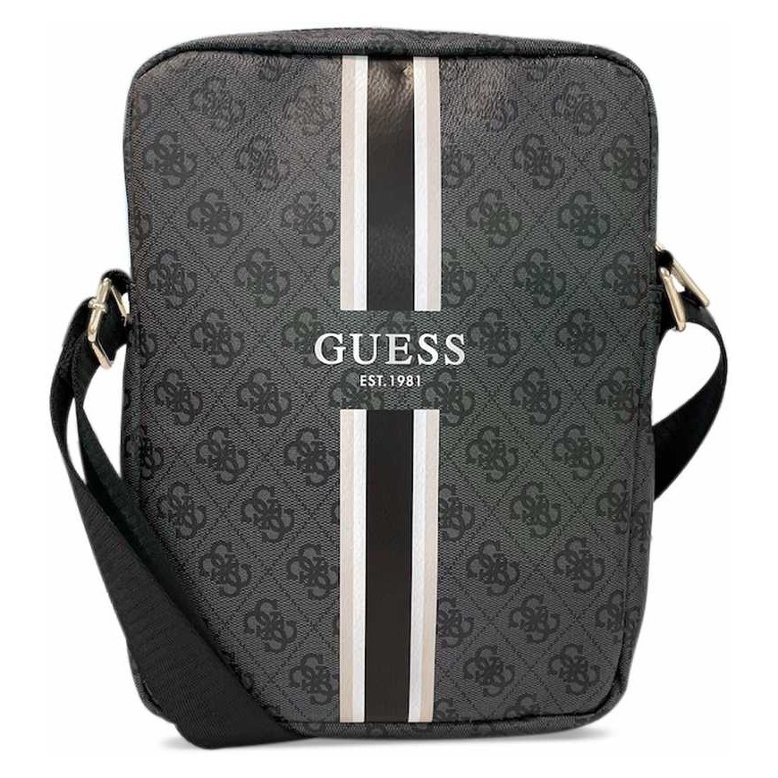 Guess 4G Stripes Tablet Bag - Bag na tablet 10" (Black) – 4