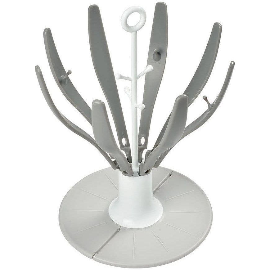 BEABA FOLDABLE BOTTLES AND ACCESSORIES DRYER FLOWER, Gray