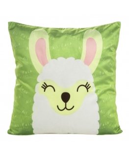 Eurofirany D91 / PO / KIDS / 2C 45X45 VELVET / ZIEL Pagalvės užvalkalas