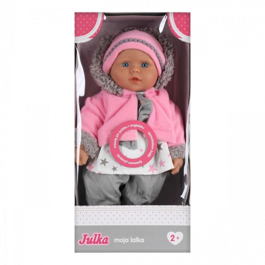 Smily Play Lėlė interaktyvus kūdikis Julka 32 cm Smily Play