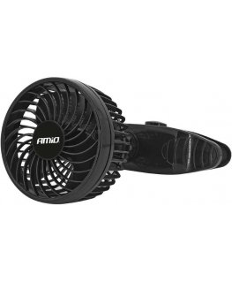 Wiatrak car fan with clip 24v amio-03006