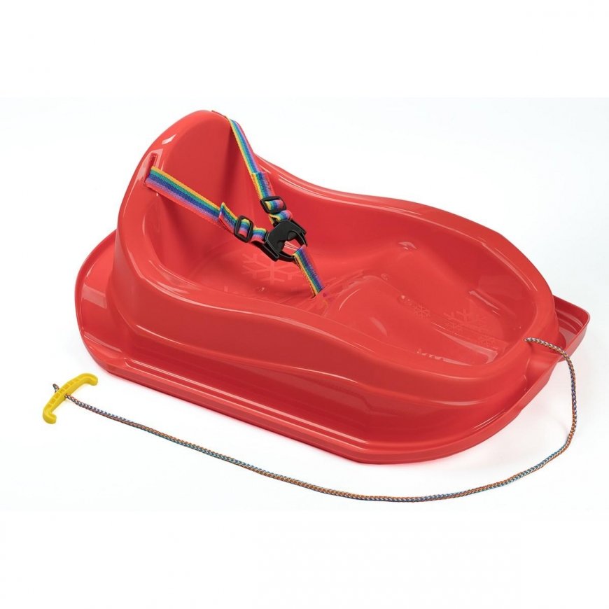 Enero Mini red plastic sled – 2