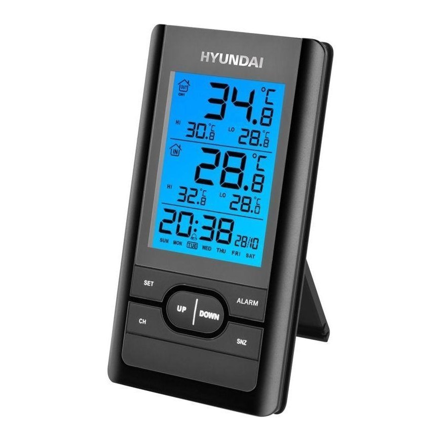 Hyundai WS1070B weather station black