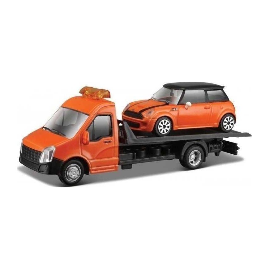 Bburago Street Fire Transport W Mini Cooper S 1:43 BBURAGO