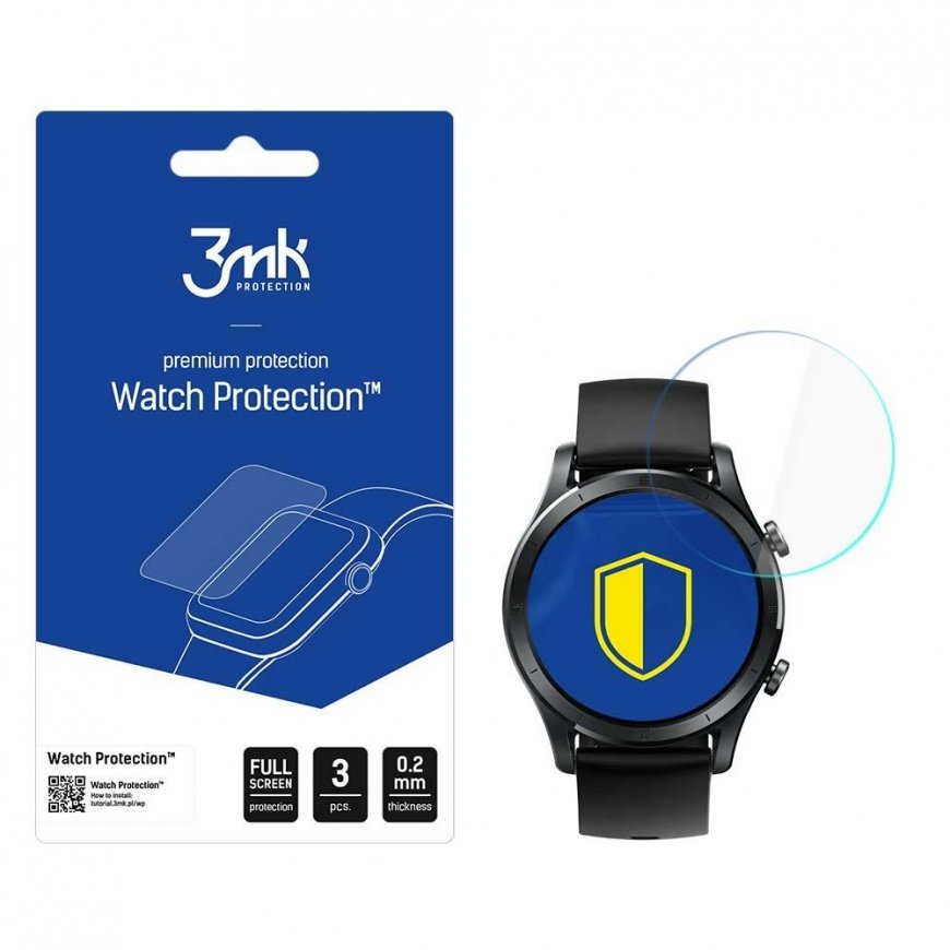 „3MK 3MK FlexibleGlass“ laikrodis „Realme TechLife“ laikrodis R100 hibridinis stiklas